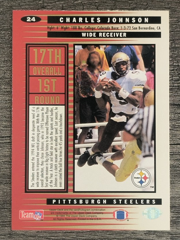 1994 Collector's Choice #24 Charles Johnson RC