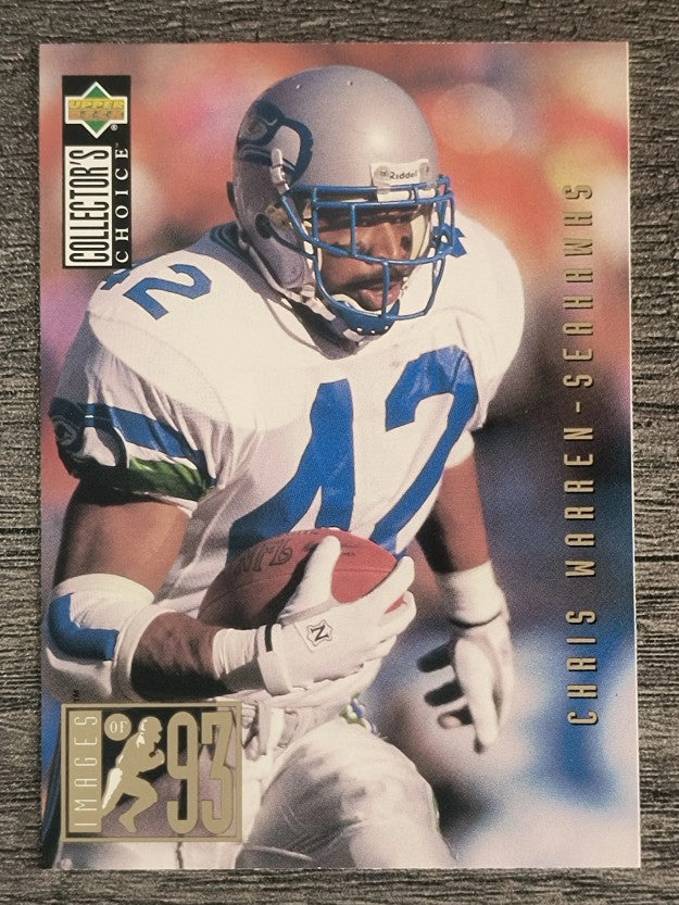 1994 Collector's Choice #39 Chris Warren I93