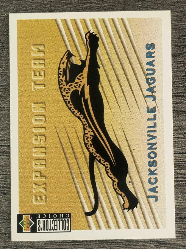 1994 Collector's Choice #380 Jacksonville Jaguars Logo