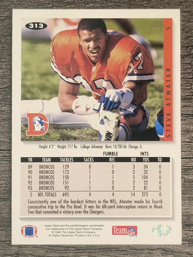 1994 Collector's Choice #313 Steve Atwater