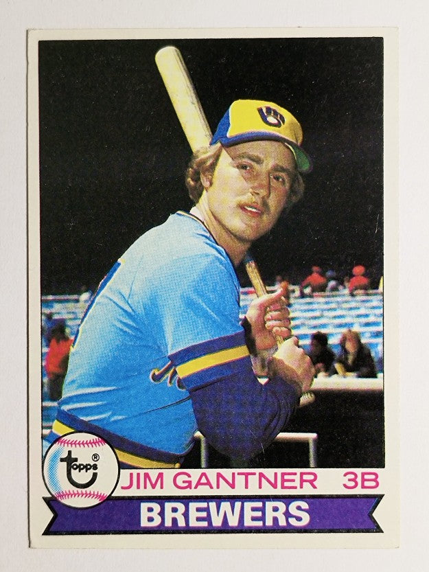 1979 Topps #154 Jim Gantner DP (EX)