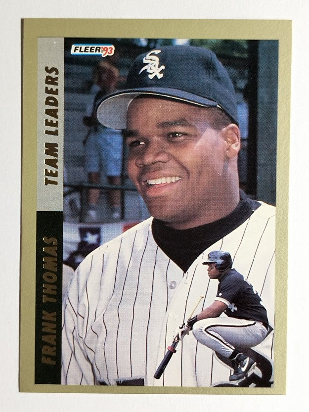 1993 Fleer Team Leaders #AL5 Frank Thomas