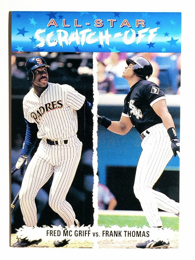 1993 Fun Pack All-Stars #AS1 Frank Thomas/Fred McGriff
