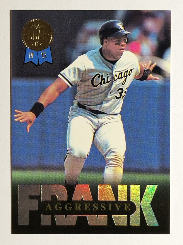 1993 Leaf Thomas #1 Frank Thomas/Aggressive