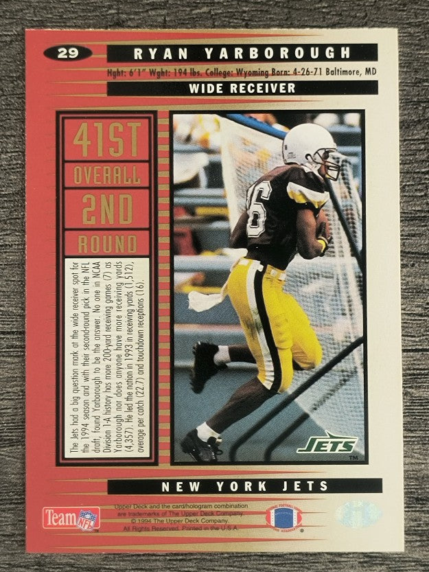 1994 Collector's Choice #29 Ryan Yarborough RC
