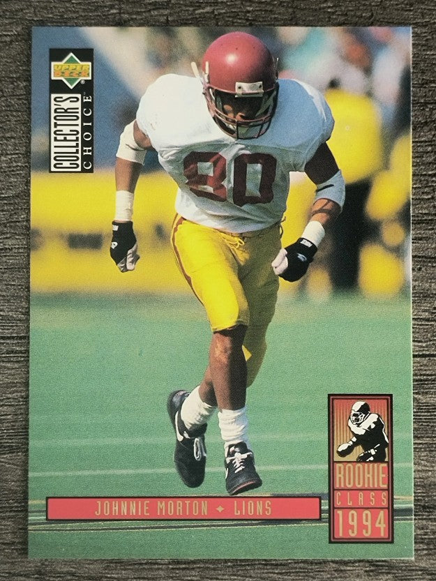 1994 Collector's Choice #25 Johnnie Morton RC