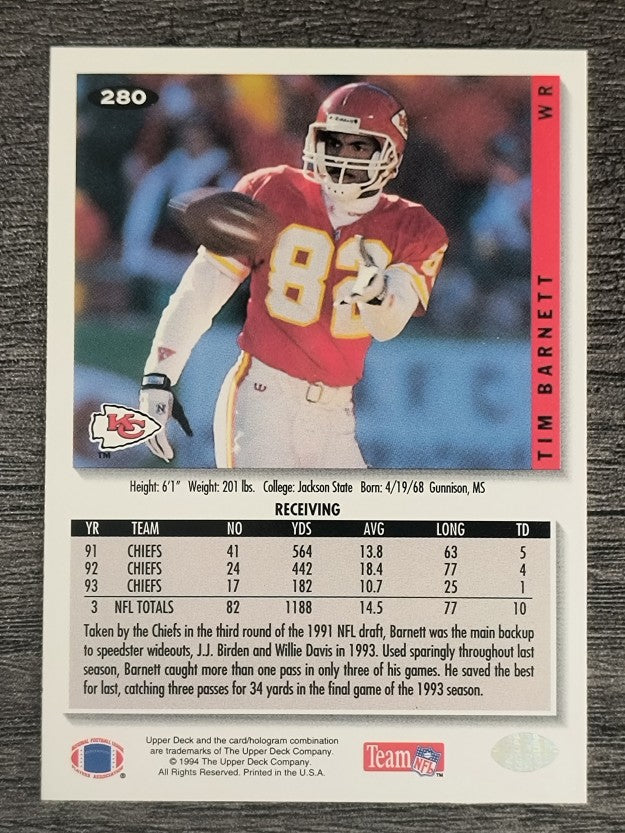 1994 Collector's Choice #280 Tim Barnett