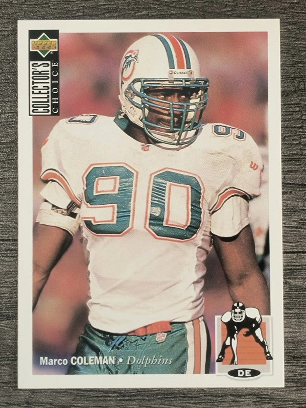 1994 Collector's Choice #105 Marco Coleman