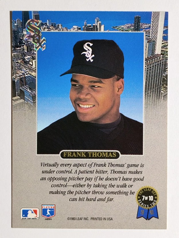 1993 Leaf Thomas #7 Frank Thomas/Control