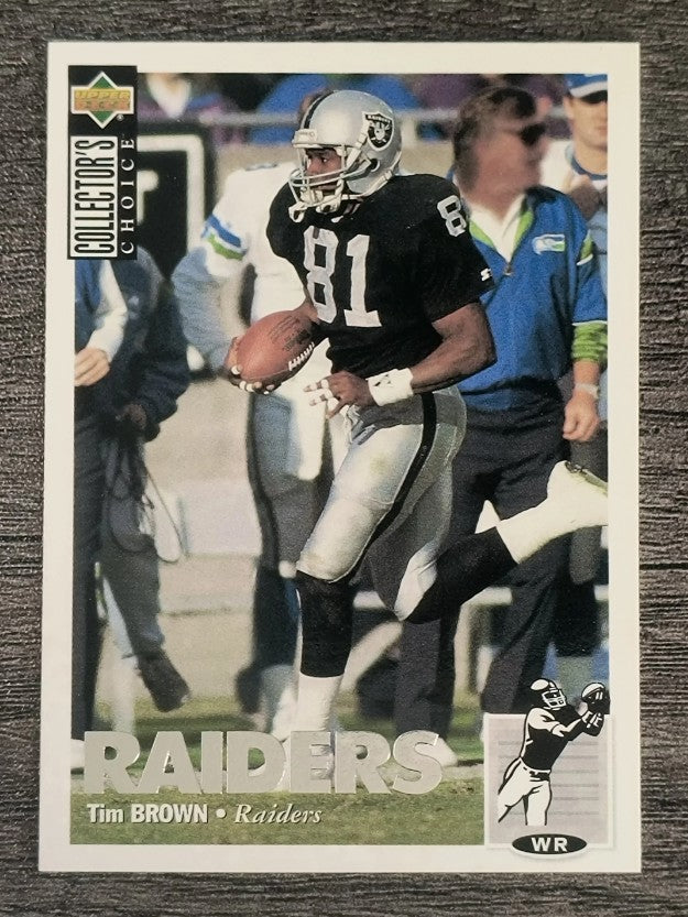 1994 Collector's Choice Silver #345 Tim Brown