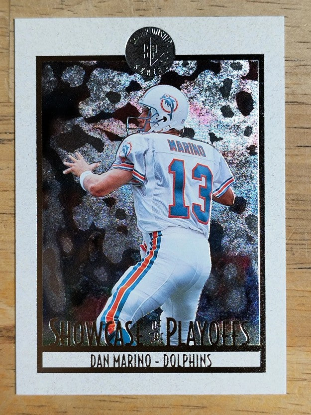 1995 SP Championship Playoff Showcase #PS12 Dan Marino