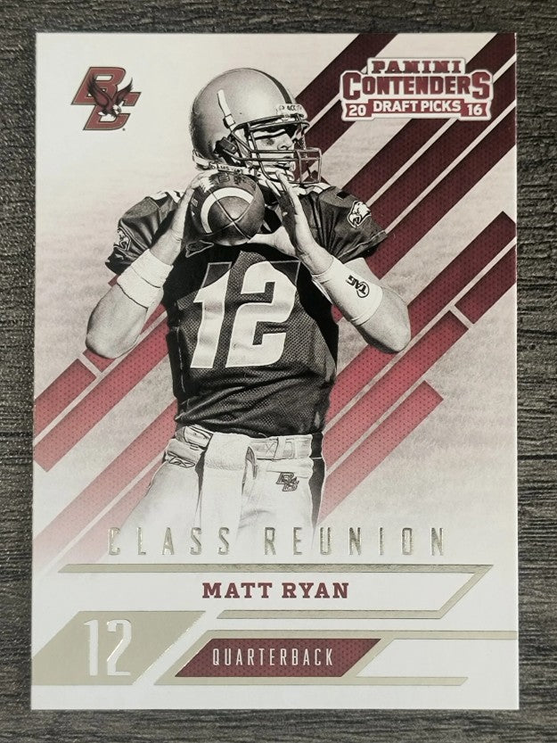 2016 Panini Contenders Draft Picks Class Reunion #16 Matt Ryan