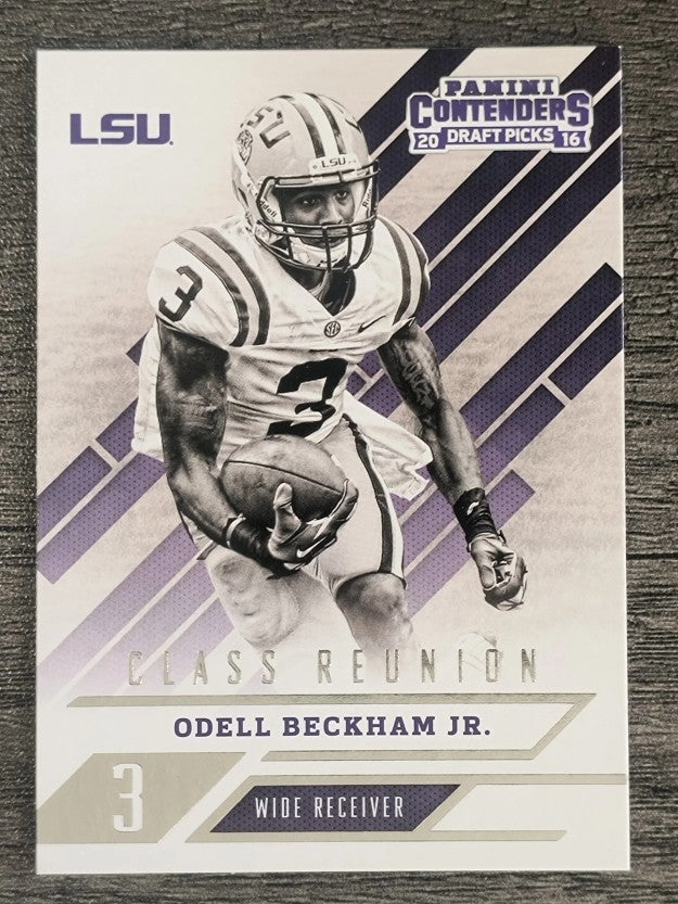 2016 Panini Contenders Draft Picks Class Reunion #18 Odell Beckham Jr.