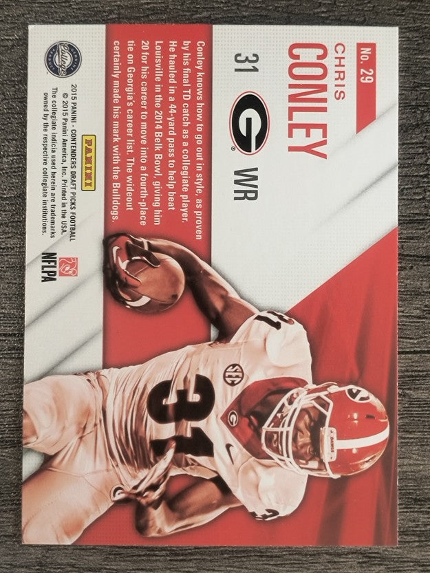 2015 Panini Contenders Draft Picks School Colors #29 Chris Conley