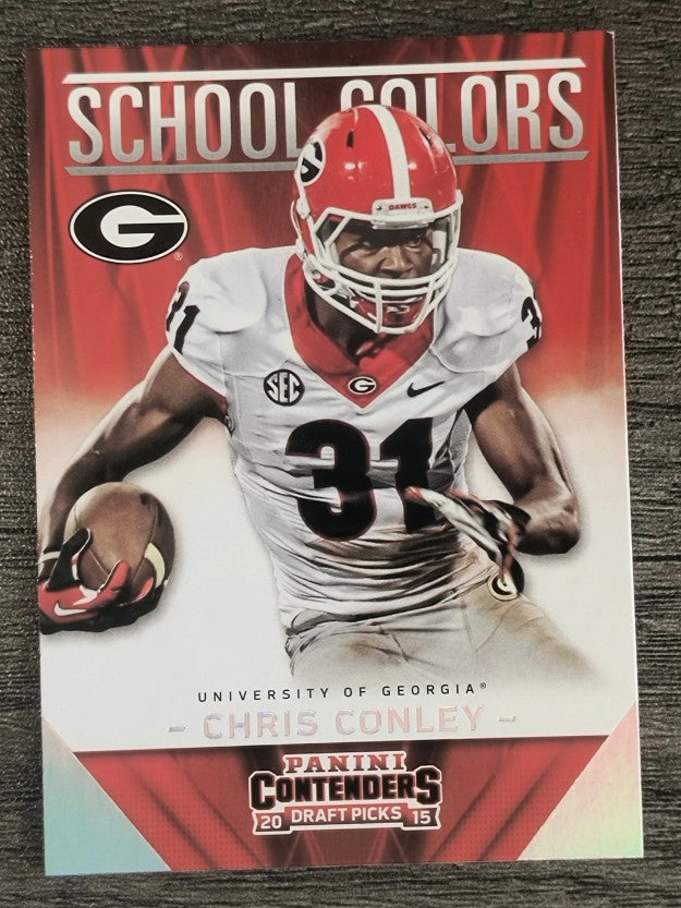 2015 Panini Contenders Draft Picks School Colors #29 Chris Conley