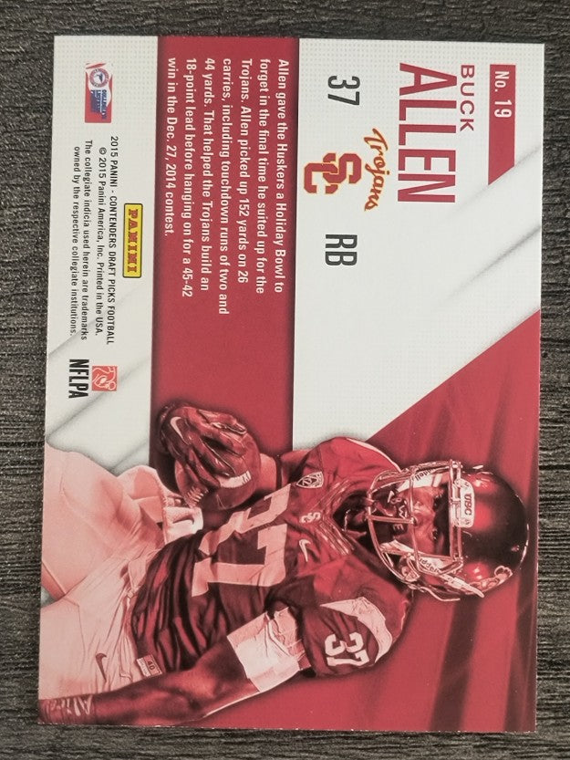 2015 Panini Contenders Draft Picks School Colors #19 Buck Allen