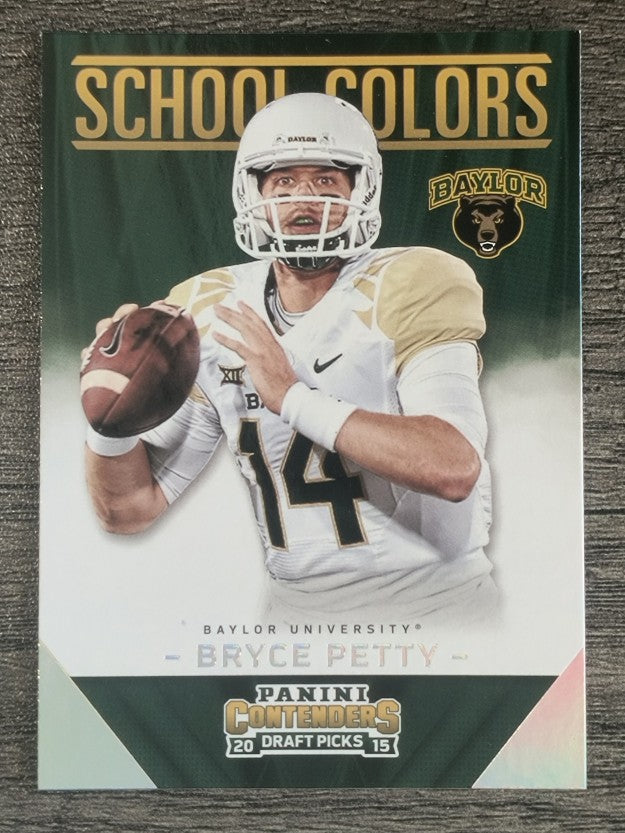 2015 Panini Contenders Draft Picks School Colors #4 Bryce Petty