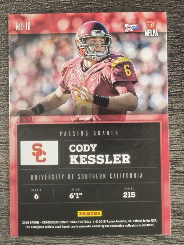 2016 Panini Contenders Draft Picks Passing Grades #10 Cody Kessler