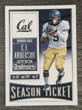 2016 Panini Contenders Draft Picks #15 C.J. Anderson