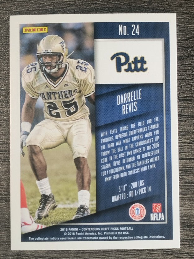 2016 Panini Contenders Draft Picks #24 Darrelle Revis