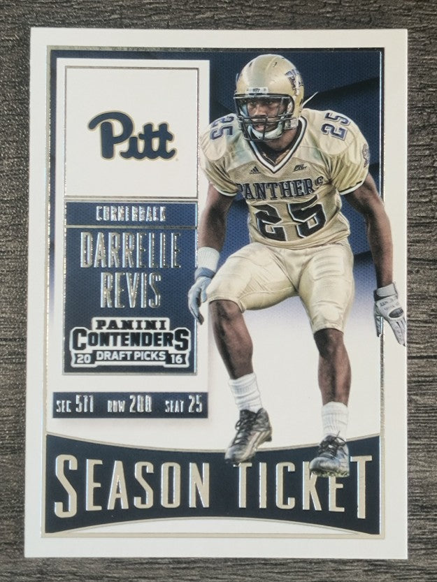 2016 Panini Contenders Draft Picks #24 Darrelle Revis