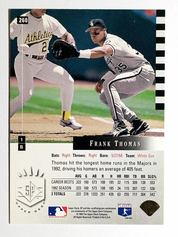 1993 SP #260 Frank Thomas