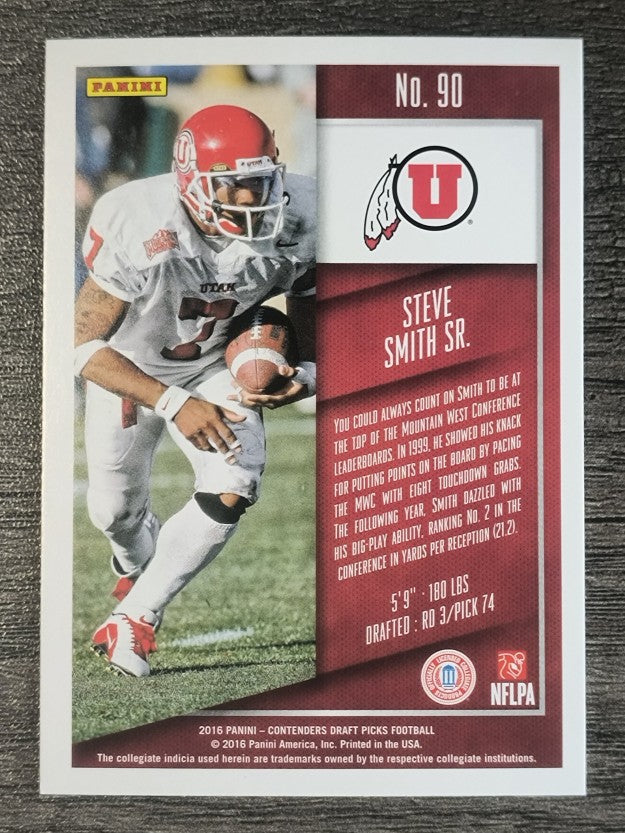 2016 Panini Contenders Draft Picks #90 Steve Smith