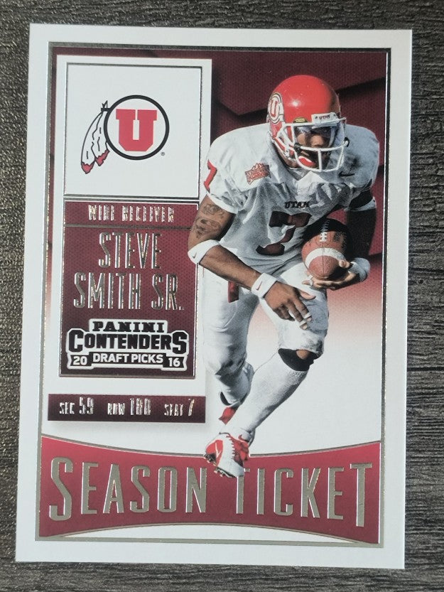 2016 Panini Contenders Draft Picks #90 Steve Smith