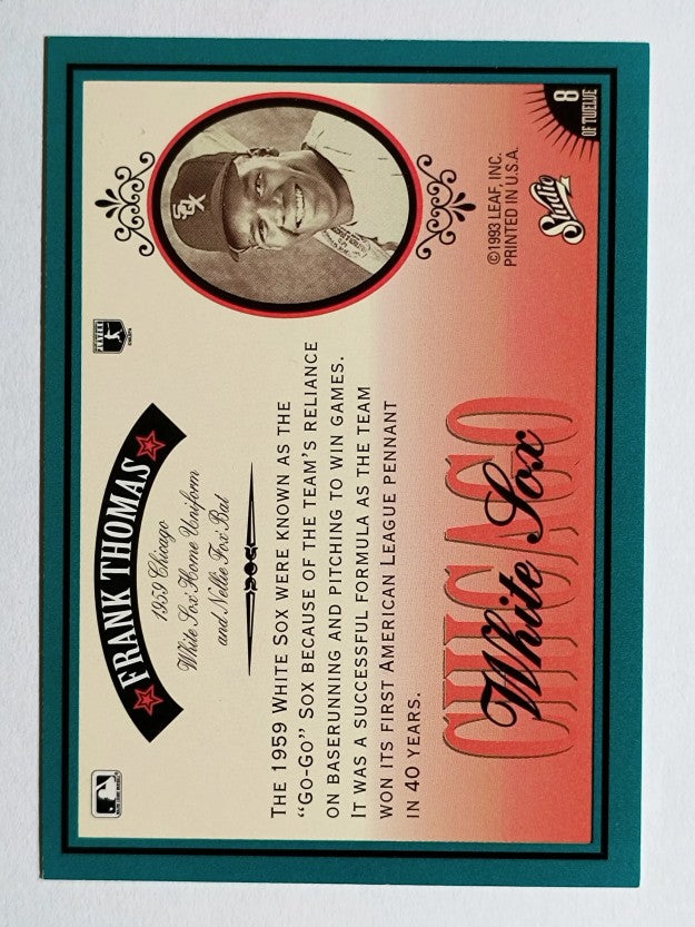 1993 Studio Heritage #8 Frank Thomas