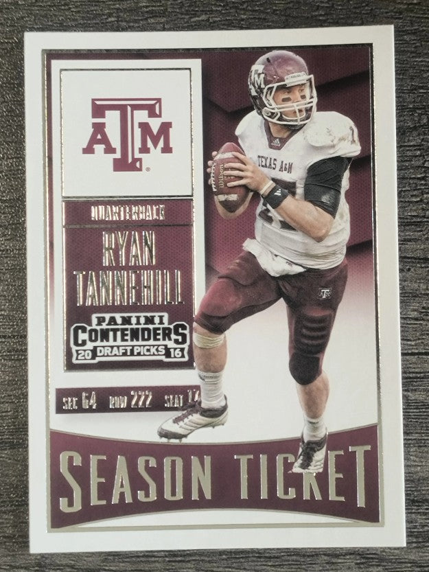 2016 Panini Contenders Draft Picks #88 Ryan Tannehill