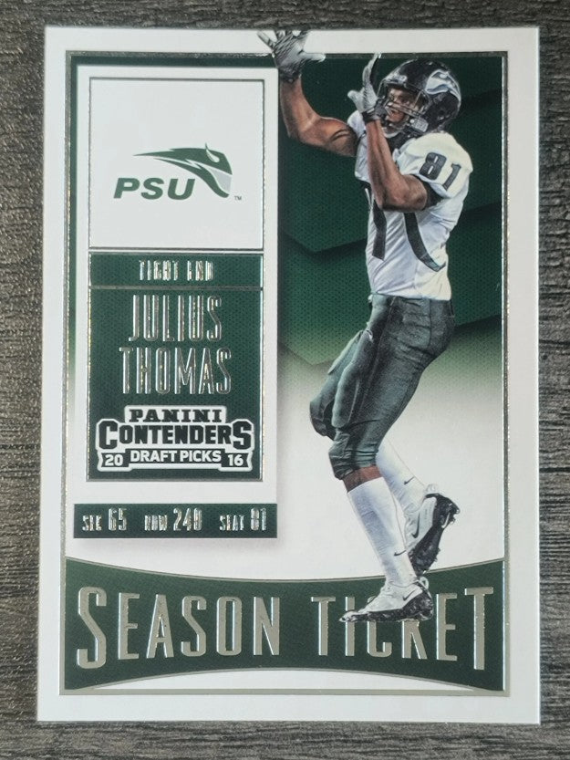 2016 Panini Contenders Draft Picks #56 Julius Thomas
