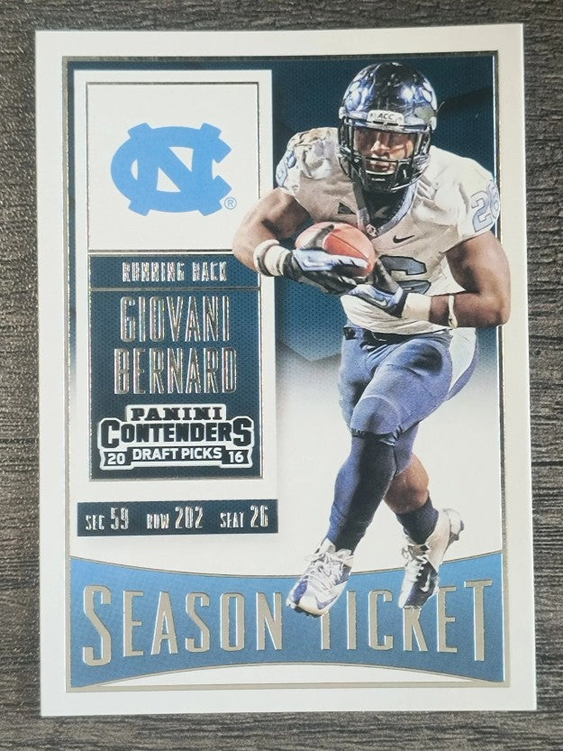 2016 Panini Contenders Draft Picks #41 Giovani Bernard