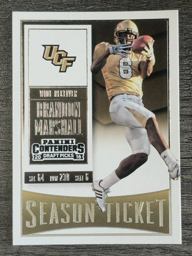 2016 Panini Contenders Draft Picks #14 Brandon Marshall