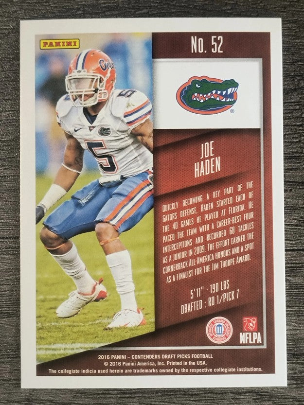 2016 Panini Contenders Draft Picks #52 Joe Haden