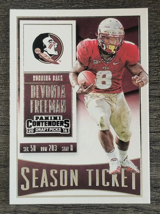 2016 Panini Contenders Draft Picks #31 Devonta Freeman