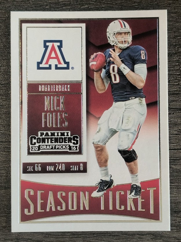 2016 Panini Contenders Draft Picks #78 Nick Foles