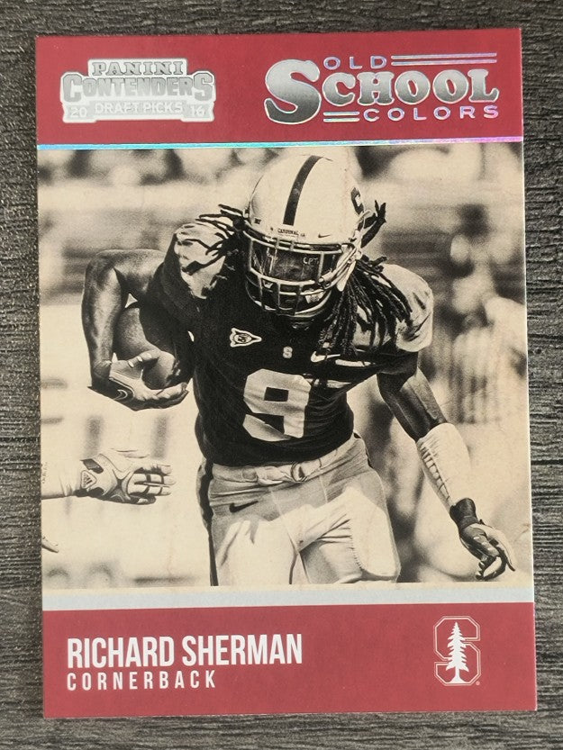 2016 Panini Contenders Draft Picks Old School Colors #21 Richard Sherman