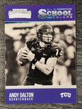 2016 Panini Contenders Draft Picks Old School Colors #6 Andy Dalton