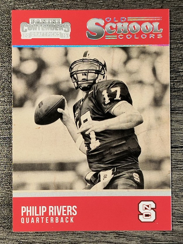 2016 Panini Contenders Draft Picks Old School Colors #20 Philip Rivers