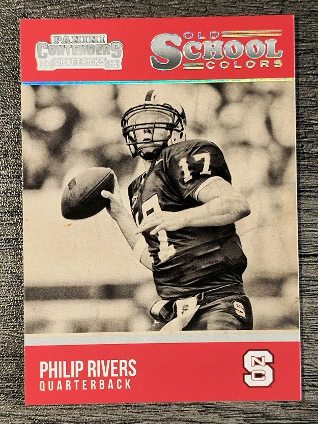 2016 Panini Contenders Draft Picks Old School Colors #20 Philip Rivers