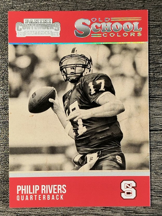 2016 Panini Contenders Draft Picks Old School Colors #20 Philip Rivers