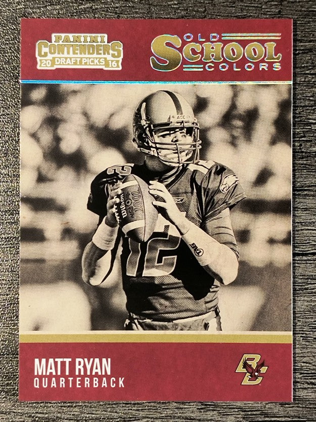 2016 Panini Contenders Draft Picks Old School Colors #16 Matt Ryan
