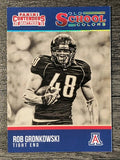 2016 Panini Contenders Draft Picks Old School Colors #22 Rob Gronkowski