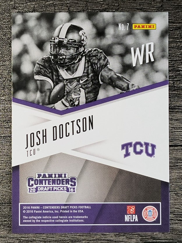 2016 Panini Contenders Draft Picks School Colors #7 Josh Doctson