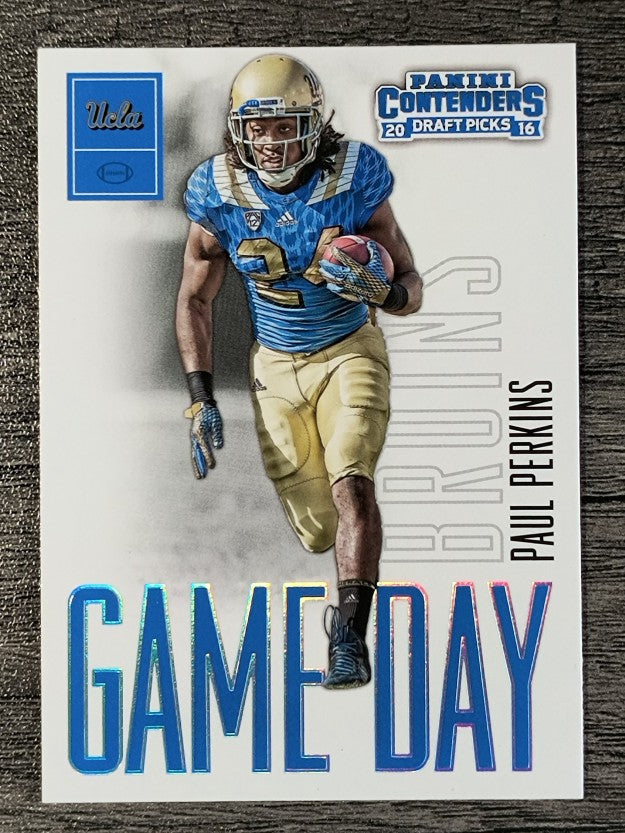 2016 Panini Contenders Draft Picks Game Day Tickets #17 Paul Perkins