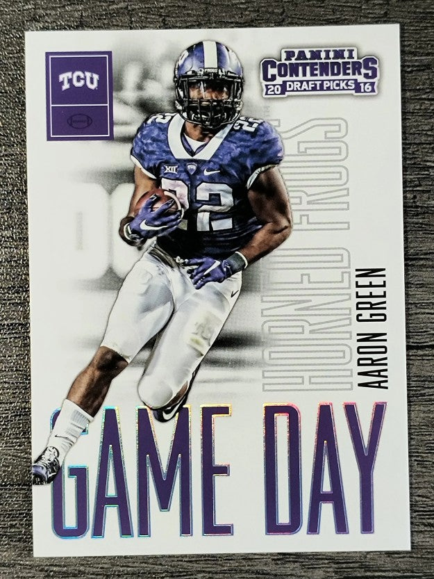 2016 Panini Contenders Draft Picks Game Day Tickets #26 Aaron Green