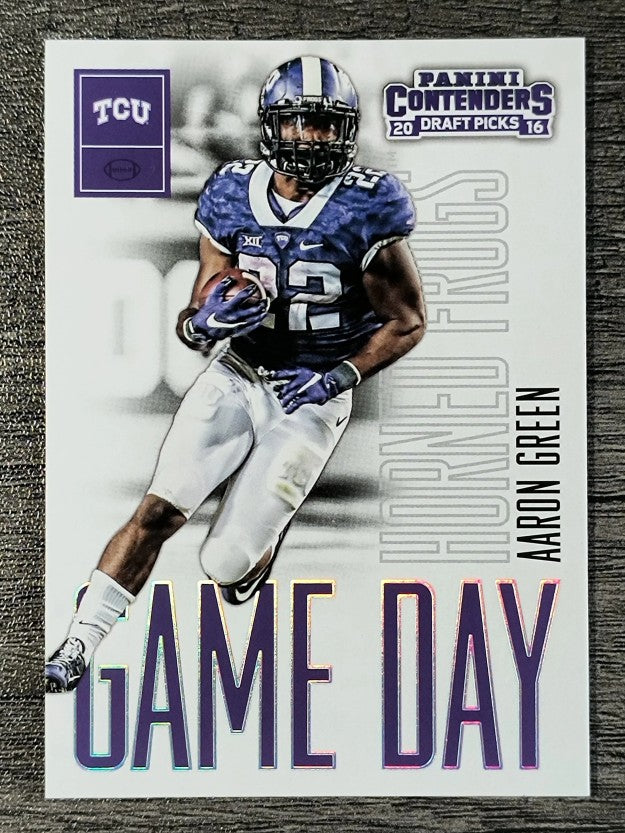 2016 Panini Contenders Draft Picks Game Day Tickets #26 Aaron Green