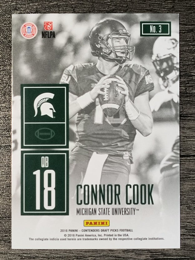 2016 Panini Contenders Draft Picks Game Day Tickets #3 Connor Cook
