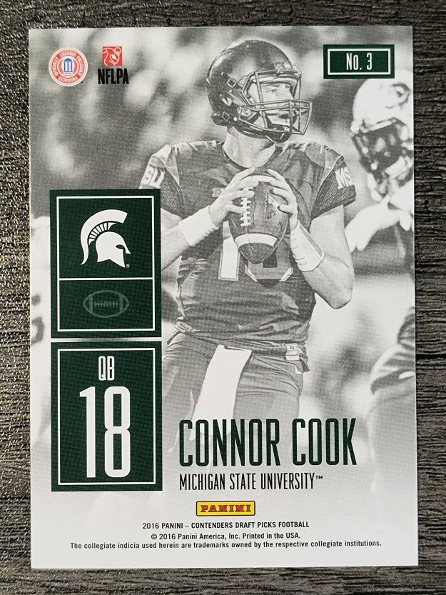 2016 Panini Contenders Draft Picks Game Day Tickets #3 Connor Cook