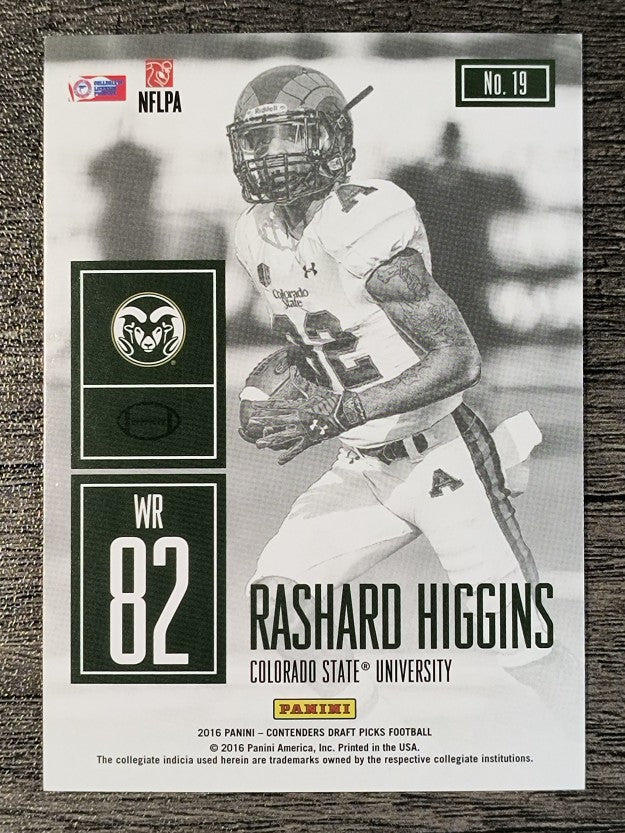 2016 Panini Contenders Draft Picks Game Day Tickets #19 Rashard Higgins